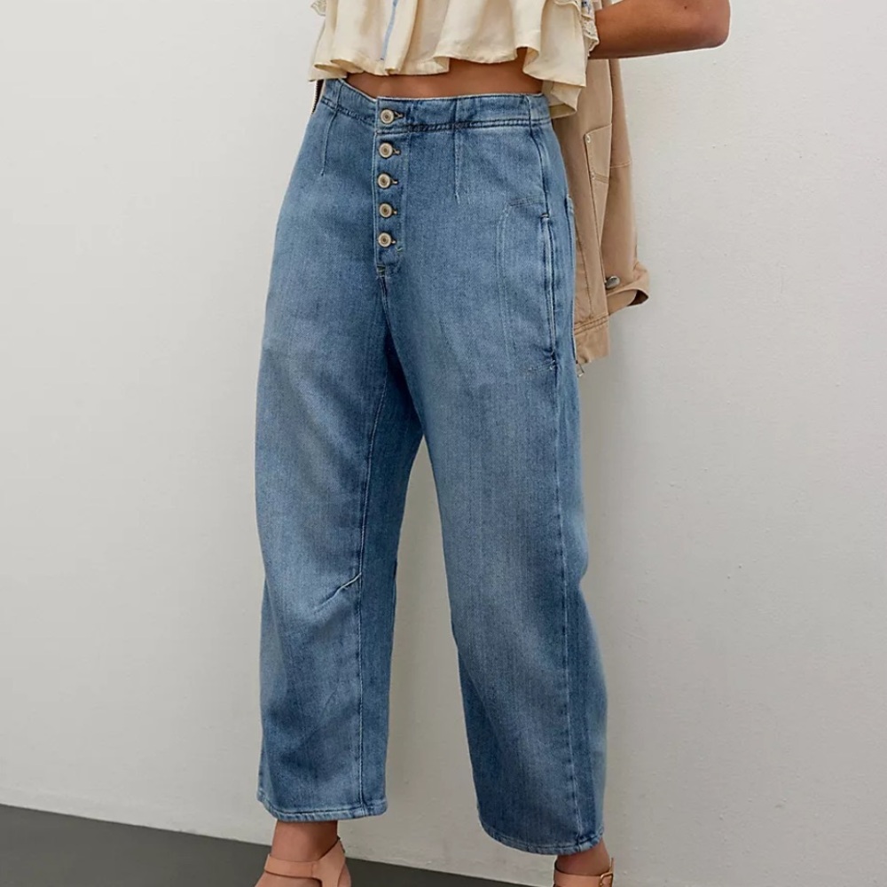 We The Free Osaka high waisted denim